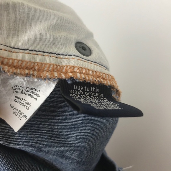 J Crew Skinny Blue Jeans Size 25/28 - Picture 6 of 6